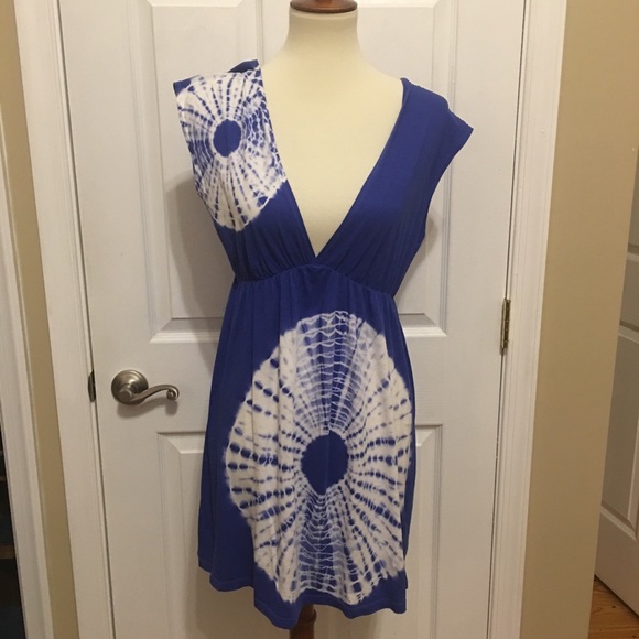 Maurices Dresses & Skirts - Maurice’s Blue Dress/Cover Up Size M